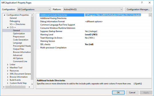 Additional Include Directory