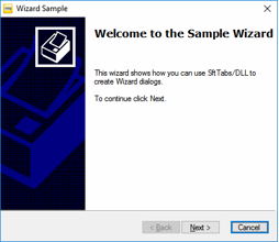 Wizard-Style Dialog