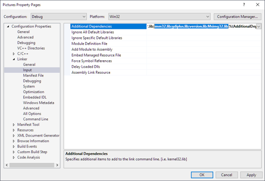 Link Options