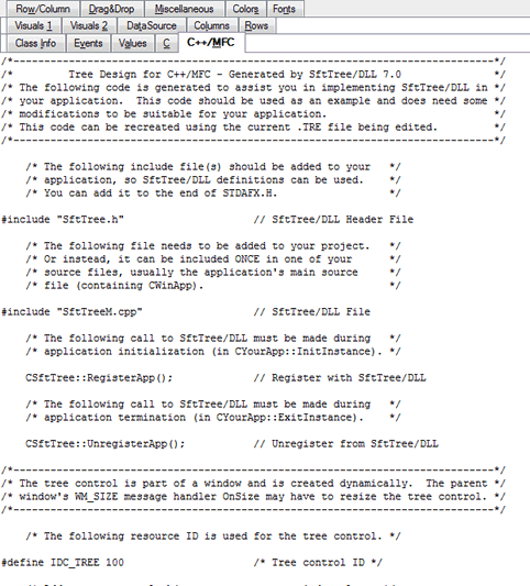 Generated Sample Code