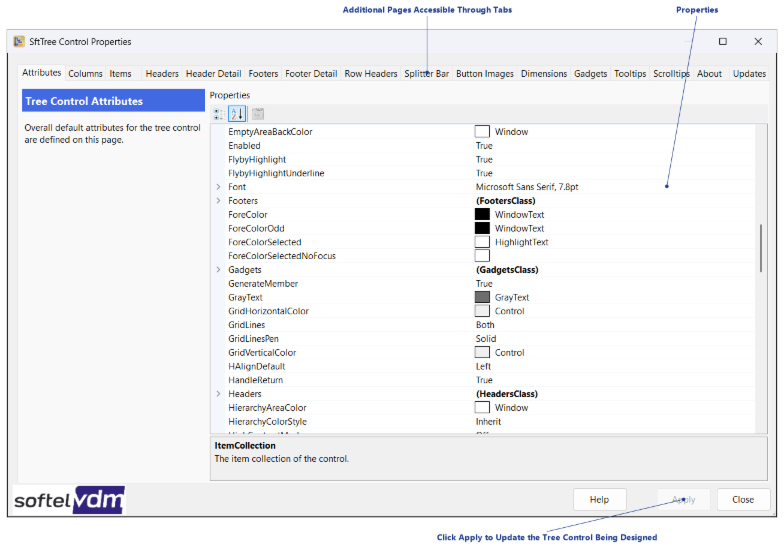 Control Properties