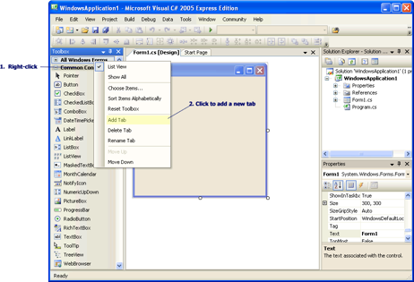 Add Tab