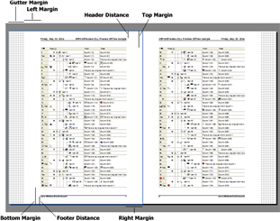 Margins and Headers/Footers