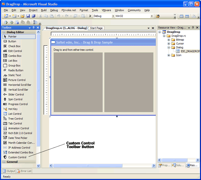 Creating A Dialog Resource With Visual C
